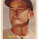 1957 Topps baseball card #64 Rete Runnels VG