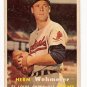 1957 Topps baseball card #81 Herm Wehmeier G/VG