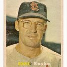 1957 Topps baseball card #363 Eddie Kasko G-