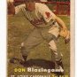 1957 Topps baseball card #47 Don Blasingame - good
