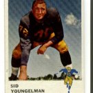 1961 Fleer football card #220 (B) Sid Youngelman VG New York Titans