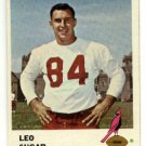 1961 Fleer football card #28 Leo Sugar EX/Nm St. Louis Cardinals