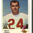 1961 Fleer football card #27 Billy Stacy EX St. Louis cardinals