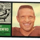 1962 Topps football card #27 Ray Renfro EX/NM Cleveland browns