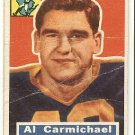 1956 Topps football card #115 Al Carmichael F/G Green Bay packers