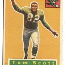 1956 Topps football card #112 (B) Ton Scott VG Philadelphia eagles