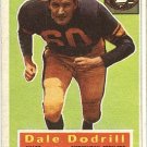 1956 Topps football card #111 Dale Dodrill NM Pittsburgh Steelers