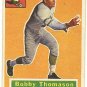 1956 Topps football card #100 (B) Bobby Thomason VG Philadelphia Eagles