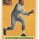 1956 Topps football card #100 (C) Bobby Thomason - good (creases) Philadelphia Eagles