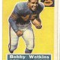 1956 Topps football card #95 (B) Bobby Watkins - good Chicago Bears