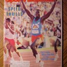 Sports Illustrated magazine June 25, 1984 Carl Lewis wins the 100 in the Olympic Trials
