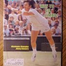 Sports Illustrated magazine July 12, 1982 Tennis, Wimbledon champ Jimmy Conners