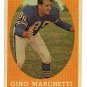 1958 Topps football card #16 Gino Marchetti VG Baltimore Colts