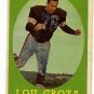 1958 Topps football card #52 Lou Groza - good (ink on front) Cleveland Browns