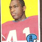 1969 Topps football card #183 (B) Leroy Mitchell EX Houston Oilers