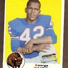 1969 Topps football card #173 (C) George Byrd EX Buffalo Bills