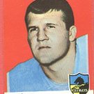 1969 Topps football card #129 (B) Steve DeLong NM San Diego Chargers