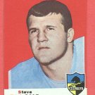 1969 Topps football card #129 (C) Steve DeLong EX/NM San Diego Chargers