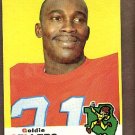 1969 Topps football card #119 Goldie Sellers NM Kansas City Chiefs