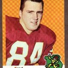 1969 Topps football card #89 (B) Fred Arbanas EX/NM Kansas City Chiefs