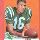 1969 Topps football card #85 Norm Snead EX/NM Philadelphia eagles
