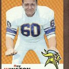 1969 Topps football card #82 Roy Winston EX Minnesota Vikings
