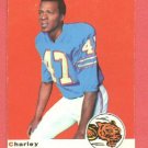1969 Topps football card #79 (C) Charley King EX Cincinnati Bengals