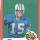 1969 Topps football card #48 (B) John Stofa NM/M Cincinnati Bengals