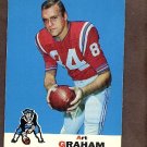 1969 Topps football card #39 Art Graham EX/Nm Boston Patriots