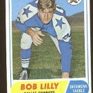 1968 Topps football card #181 Bob Lilly NM Dallas Cowboys