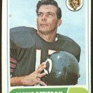 1968 Topps football card #101 Richie Petibon VG/EX Chicago Bears
