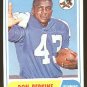 1968 Topps football card #50 (B) Don Perkins NM Dallas Cowboys