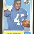 1968 Topps football card #50 (D) Don Perkins EX/NM Dallas Cowboys