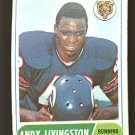 1968 Topps football card #48 Andy Livingston EX Chicago Bears