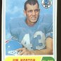 1968 Topps football card #41 Jim Norton EX Houston Oilers
