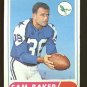 1968 Topps football card #32 (B) Sam Baker EX Philadelphia Eagles