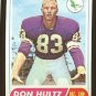 1968 Topps football card #6 (B) Don Hultz EX Philadelphia eagles