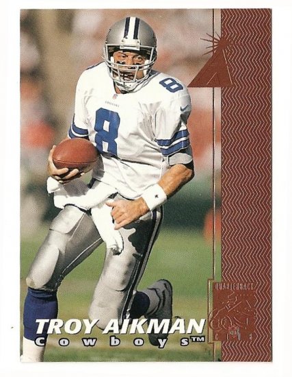 TROY AIKMAN 1997 Pacific Player of the Week #9 Dallas Cowboys JM