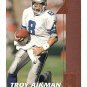1997 Pinnacle football card #2 Troy Aikman Quarterback Club subset Dallas Cowboys