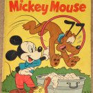 Dell comic book - Walt Disney's Mickey Mouse #43 1955 good condition
