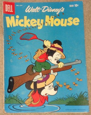 Dell comic book - Walt Disney's Mickey Mouse #63 1959 G/VG condition