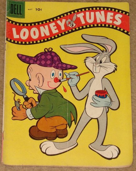 Dell comic book - Looney Tunes #199 1958 G/VG condition