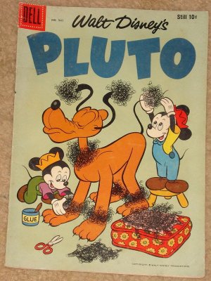 Dell comic book - Walt Disney's Pluto #941 (Four Color) 1958 VG condition
