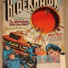 Blackhawk comic book #124 1958 coupon out of cover, otherwise G/VG