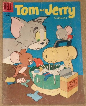 Dell comic book - Tom & Jerry comics #135 1955 good condition