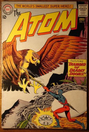 DC Comics comic book - The Atom #5 1963 VG condition
