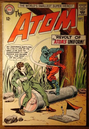 DC Comics comic book - The Atom #14 1964 VG condition