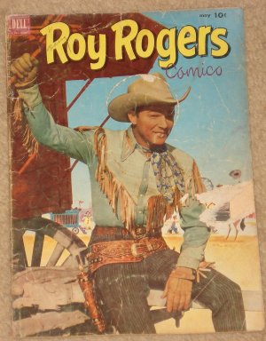 Dell Roy Rogers Comics comic book #53 1952 fair condition