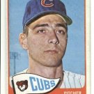 1965 Topps baseball card #149 Wayne Schurr VG Chicago Cubs