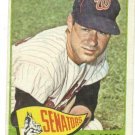 1965 Topps baseball card #21 Don Blasingame Good condition, Washington Senators
